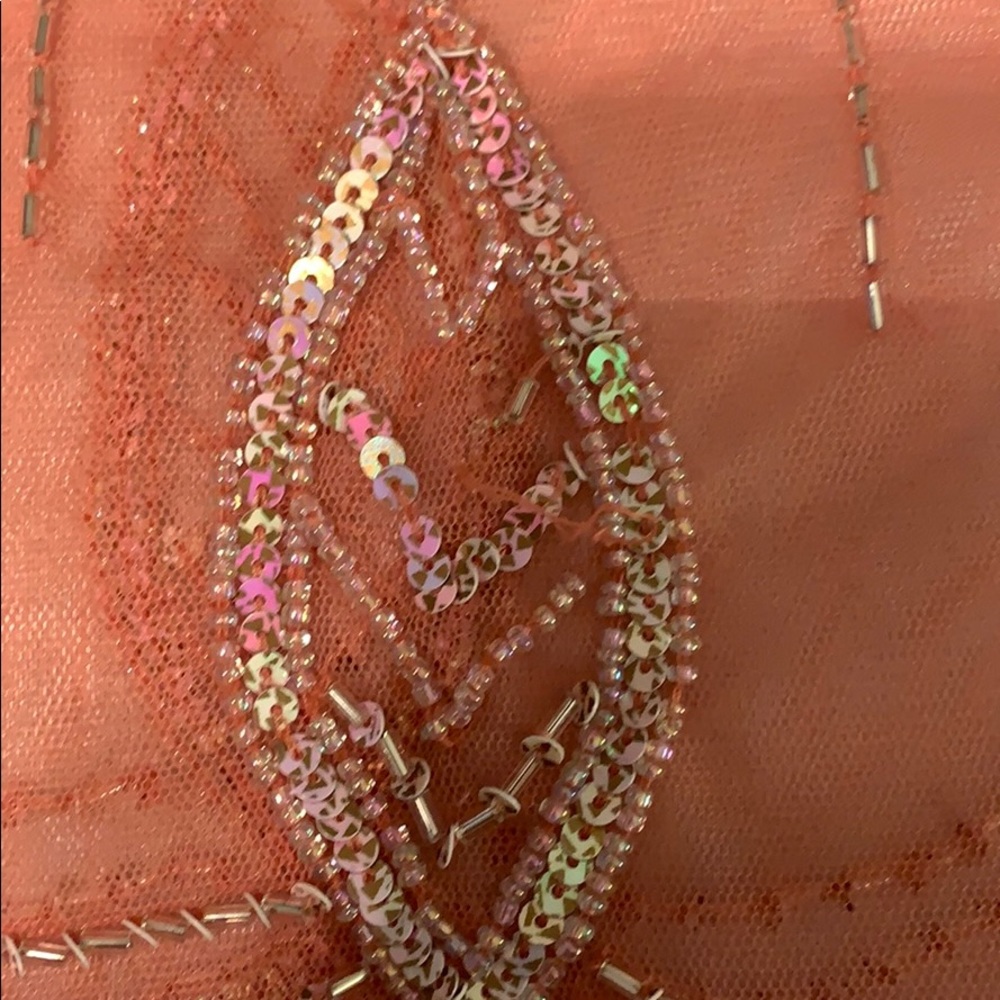 Sixes And Sevens Pink Sheer Tank View 4